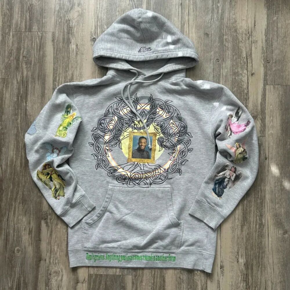 Juice WRLD X ABC Conspiracy of Hope Hoodie 999 Club Advisory Board Crystals